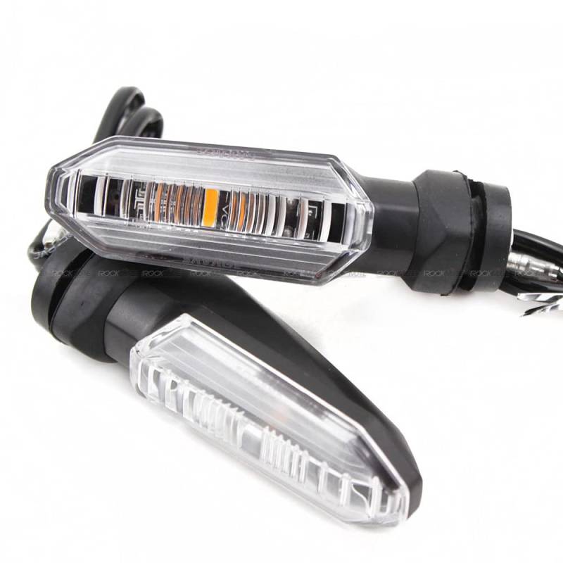 LED-Blinker für Honda NC700 NC750 S/X CTX700 DCT MSX125 Grom CRF250L CRF300L Motorrad Front/Hinten Blinker 1 Paar (transparent) von N/A Generic