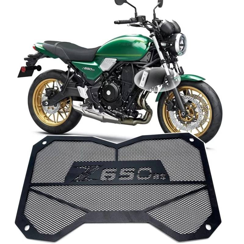 Kühlergrill-Schutzabdeckung, kompatibel mit Kawasaki Z650RS 2021 2022 Motorrad-Netzschutz, Schwarz von N\D