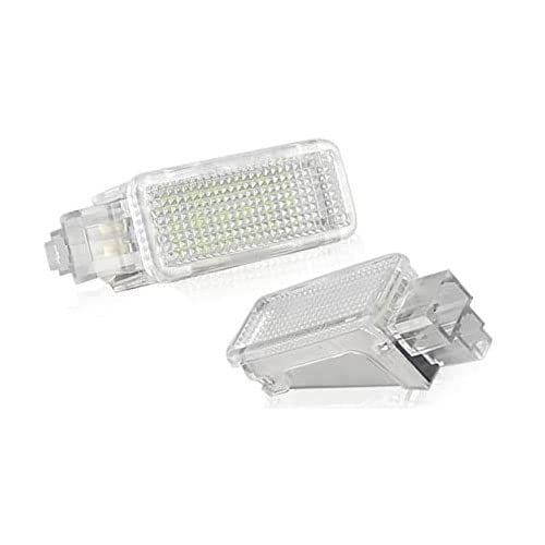 2x Auto Weiß LED Tür/Kofferraum/Fußraum/Handschuhfach Licht Lampe für Au-di A1 A2 A3 A4 A5 A6 A7 A8 Q3 Q5 Q7 TT für V-W für S-koda von N\P