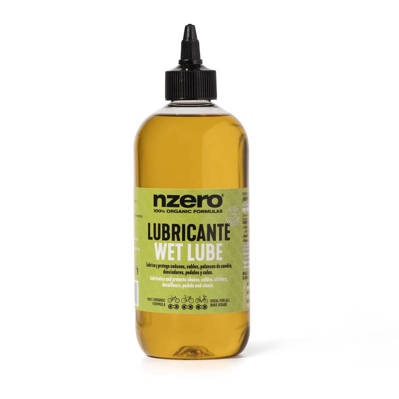 NZERO Bio Kettenöl | Fahrrad Schmiermittel - Organisch | Mountainbike Citybike Rennrad E-Bike Kettenschmiermittel | 500 ml von N-ZERO