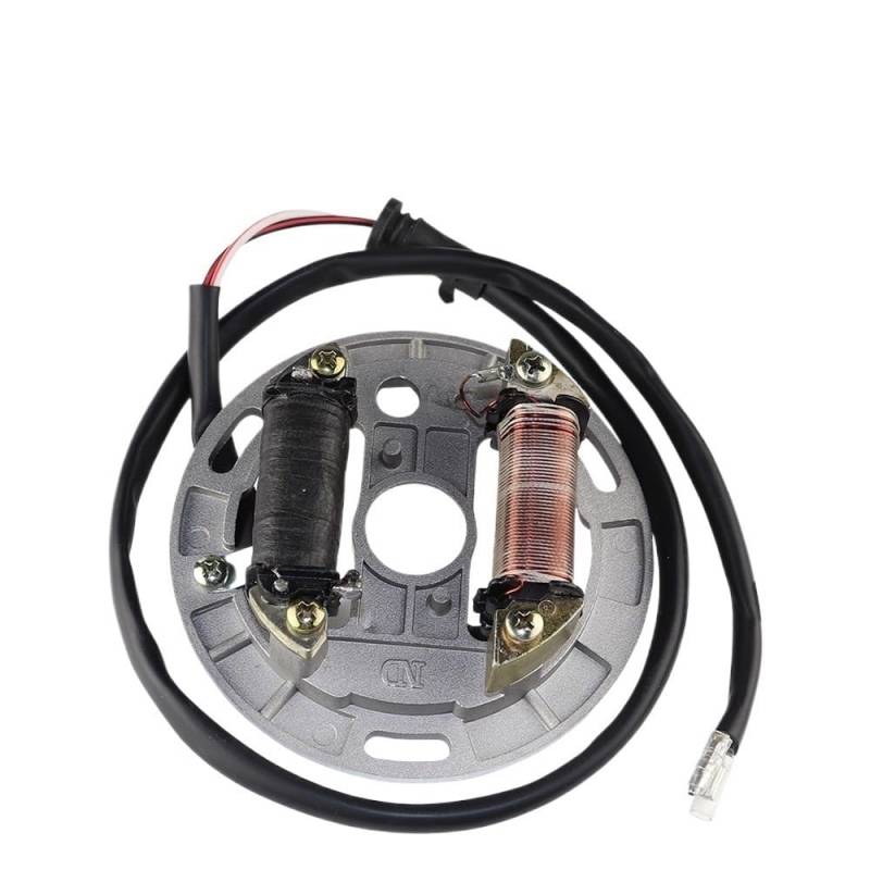 Motorrad Spule Zündung Magneto Stator Platte Für Ka&wasaki KFX 80 2003-06 Für Su&zuki LT80 LT 80 Quadsport 80 1987-2006 21003-S005 Motorrad Stator Spule von NABIET