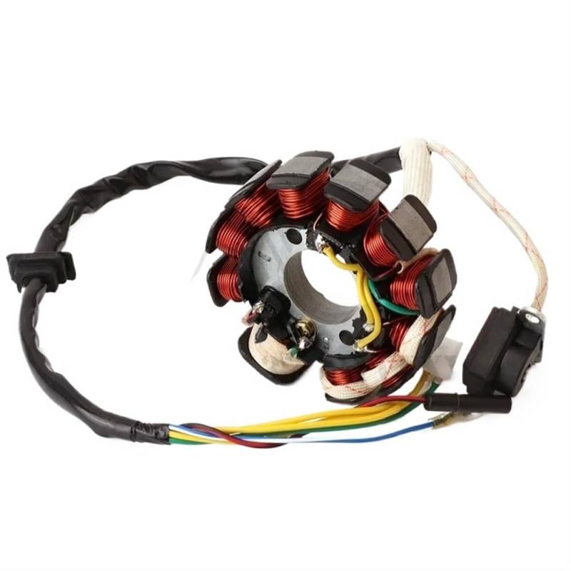 Motorradteile Polgenerator Magneto Zündungsstatorspule Passend Für GY6 125-11 150cc 125cc Roller ATV Kart Motorrad Stator Spule von NABIET