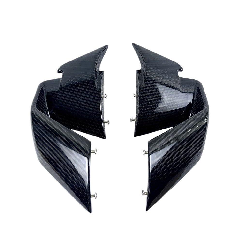 Motorradzubehör Gabelabdeckungen Für S1000RR S1000 RR M1000RR 2019 2020 2021 Motorrad Verkleidung Seite Winglet Aerodynamische Flügel Deflektor Spoiler von NABIET