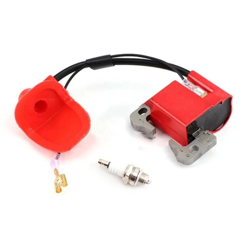 Ignition Coil Schwarz Rot Zündspule Für 47cc 49cc Motor Kinder Quad ATV Racing Tasche Dirt Bike Motocross zündspule(Red) von NADCFN