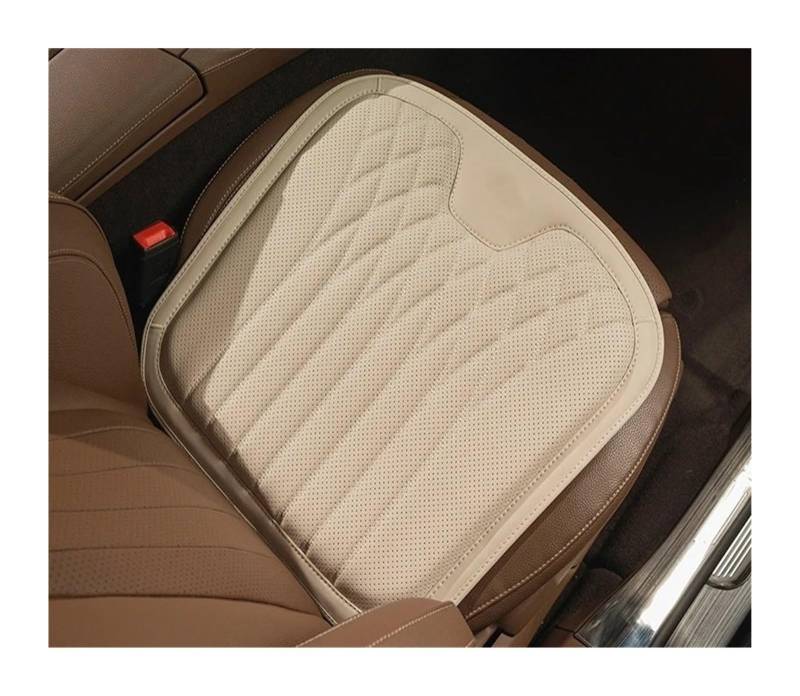 NADCFN Auto Sitzauflagen Autositzkissen Lordosenstützkissen Autositzbezüge Auto-Schonbezüge(1Pcs White-Cushion) von NADCFN