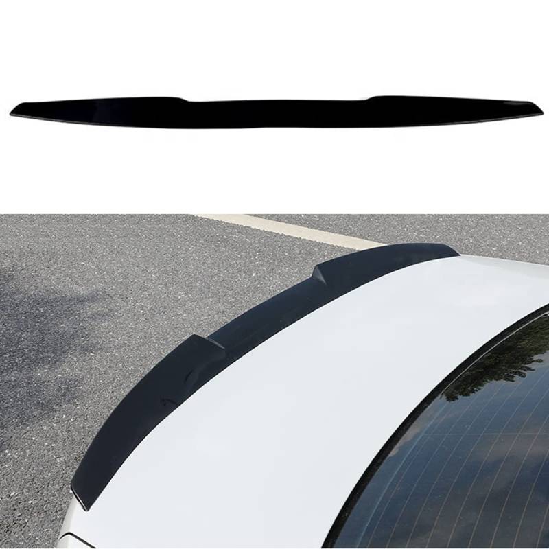 Auto Heckspoiler Spoiler für Audi A1 A3 A4 A5 A6 A7 A8 B6 B7 B8 B9 C6 C7 C8 D3 D4 D5 D6,Auto-Spoiler Kofferraumspoiler Heckflügel Außen Styling Zubehör,A/Black-A/A von NAIRE