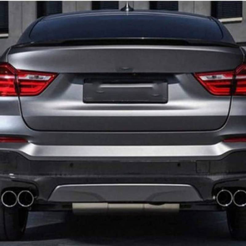 Auto Heckspoiler Spoiler für BMW X4 F26 M,Auto-Spoiler Kofferraumspoiler Heckflügel Außen Styling Zubehör von NAIRE