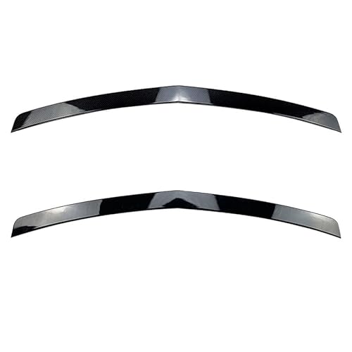 Auto Heckspoiler Spoiler für Mercedes-Benz E-Class W212 E200 E260 2010-2016,HeckspoilerflüGel Kofferraum Flügel Lippe Spoiler Umbauzubehör,A/Black von NAIRE