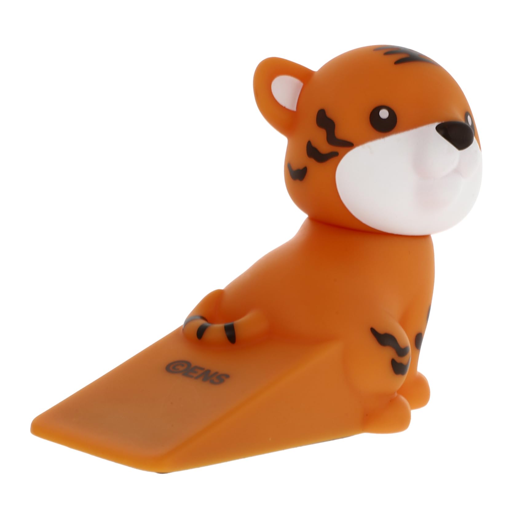 NAMOARLY 1 Stück Tiger Türstopper Schutz Saugfähig Bausatz Neuheit Türstopper Isolierung Hund Fenster Türkeil tierischer Türstopper dekorativer Türstopper Türhalter Wohnkultur PVC Orange von NAMOARLY