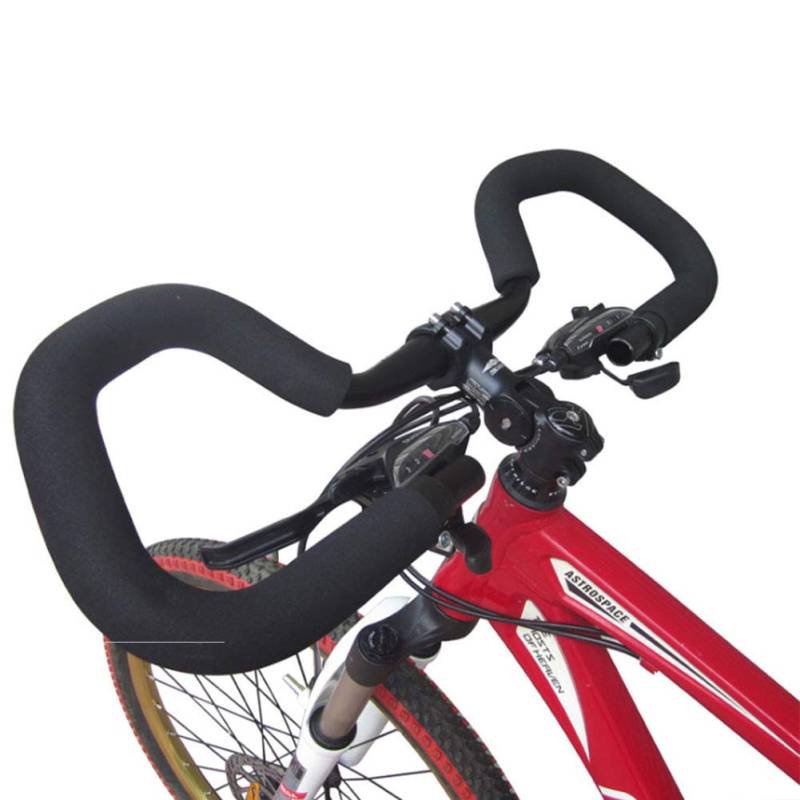 NANANA Butterfly Lenker aus Aluminiumlegierung, Dreidimensionale Stange mit/Ohne Schwammabdeckung für Trekking, Radfahren, Rennradfahren(25.4X580 Mm),Withspongecover von NANANA