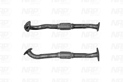 Nap Carparts Abgasrohr [Hersteller-Nr. CAC10214] für Fiat von NAP carPARTS