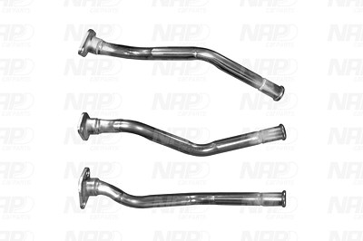 Nap Carparts Abgasrohr [Hersteller-Nr. CAC10270] für Renault von NAP carPARTS