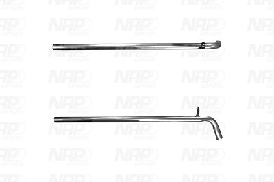 Nap Carparts Abgasrohr [Hersteller-Nr. CAC10360] für Renault von NAP carPARTS