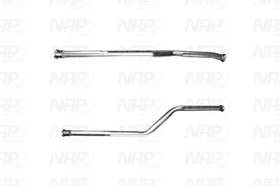 Nap Carparts Abgasrohr [Hersteller-Nr. CAC10446] für Citroën von NAP carPARTS