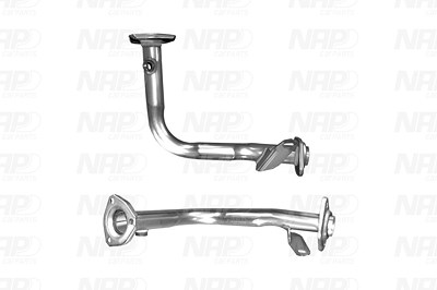 Nap Carparts Abgasrohr [Hersteller-Nr. CAF10513] für Peugeot von NAP carPARTS