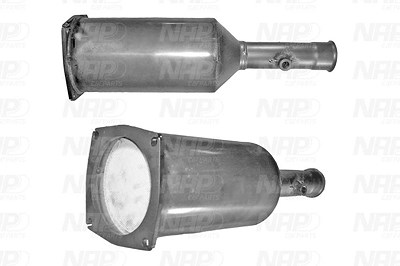 Nap Carparts Dieselpartikelfilter [Hersteller-Nr. CAD10345] für Citroën, Peugeot von NAP carPARTS