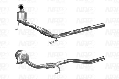 Nap Carparts Dieselpartikelfilter [Hersteller-Nr. CAD10508] für Audi, Skoda, VW von NAP carPARTS