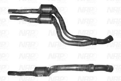 Nap Carparts Katalysator [Hersteller-Nr. CAD10593] für BMW von NAP carPARTS