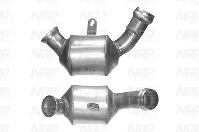 Nap Carparts Katalysator [Hersteller-Nr. CAD10595] für Mercedes-Benz von NAP carPARTS