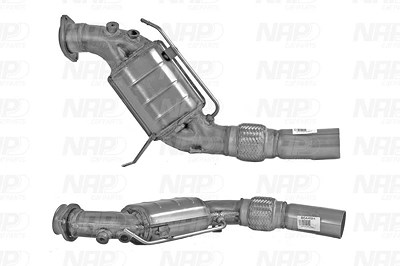 Nap Carparts Katalysator [Hersteller-Nr. CAK10084] für BMW von NAP carPARTS