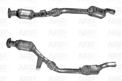 Nap Carparts Katalysator [Hersteller-Nr. CAK11099] für Audi von NAP carPARTS