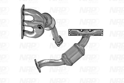 Nap Carparts Katalysator [Hersteller-Nr. CAK11148] für BMW von NAP carPARTS