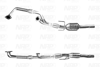 Nap Carparts Katalysator [Hersteller-Nr. CAK11163] für Opel von NAP carPARTS