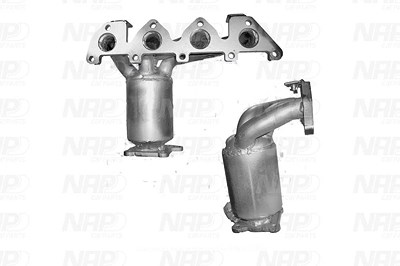 Nap Carparts Katalysator [Hersteller-Nr. CAK11187] für Seat, Skoda, VW von NAP carPARTS