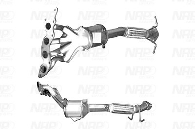 Nap Carparts Katalysator [Hersteller-Nr. CAK11307] für Ford, Volvo von NAP carPARTS