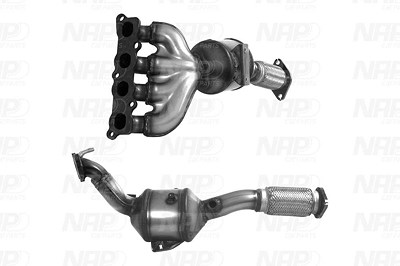 Nap Carparts Katalysator [Hersteller-Nr. CAK11479] für Ford von NAP carPARTS