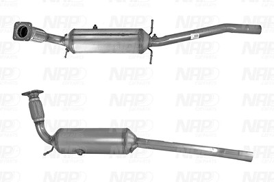 Nap Carparts Dieselpartikelfilter [Hersteller-Nr. CAD10270] für Ford von NAP carPARTS