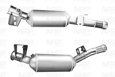 Nap Carparts Dieselpartikelfilter [Hersteller-Nr. CAD10344] für Mercedes-Benz von NAP carPARTS