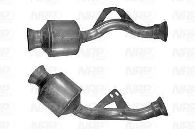 Nap Carparts Katalysator [Hersteller-Nr. CAK10449] für Mercedes-Benz von NAP carPARTS