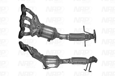 Nap Carparts Katalysator [Hersteller-Nr. CAK11337] für Ford von NAP carPARTS