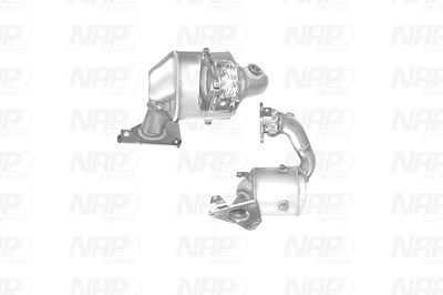 Nap Carparts Katalysator [Hersteller-Nr. CAK11513] für Nissan, Renault von NAP carPARTS