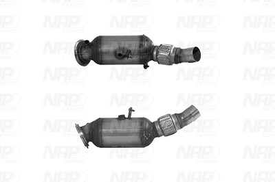 Nap Carparts Katalysator [Hersteller-Nr. CAK11519] für BMW von NAP carPARTS