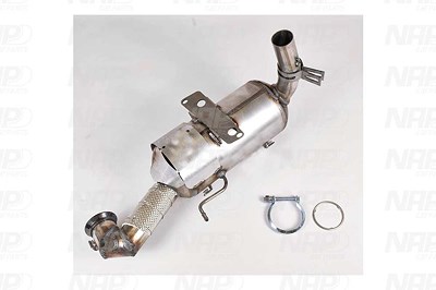 Nap Carparts Ruß-/Partikelfilter, Abgasanlage [Hersteller-Nr. CAD10650] für Opel von NAP carPARTS