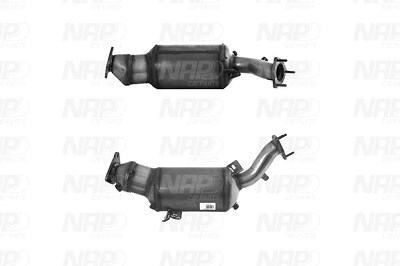 Nap Carparts Ruß-/Partikelfilter, Abgasanlage [Hersteller-Nr. CAD10691] für Audi von NAP carPARTS