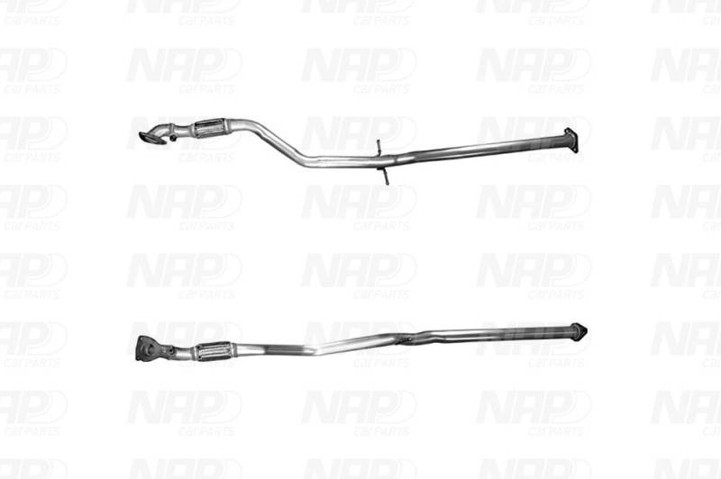 NAP carparts Abgasrohr OPEL,VAUXHALL CAC10355 95515293,0854470,0854639 854470,854639,93168450 von NAP carparts