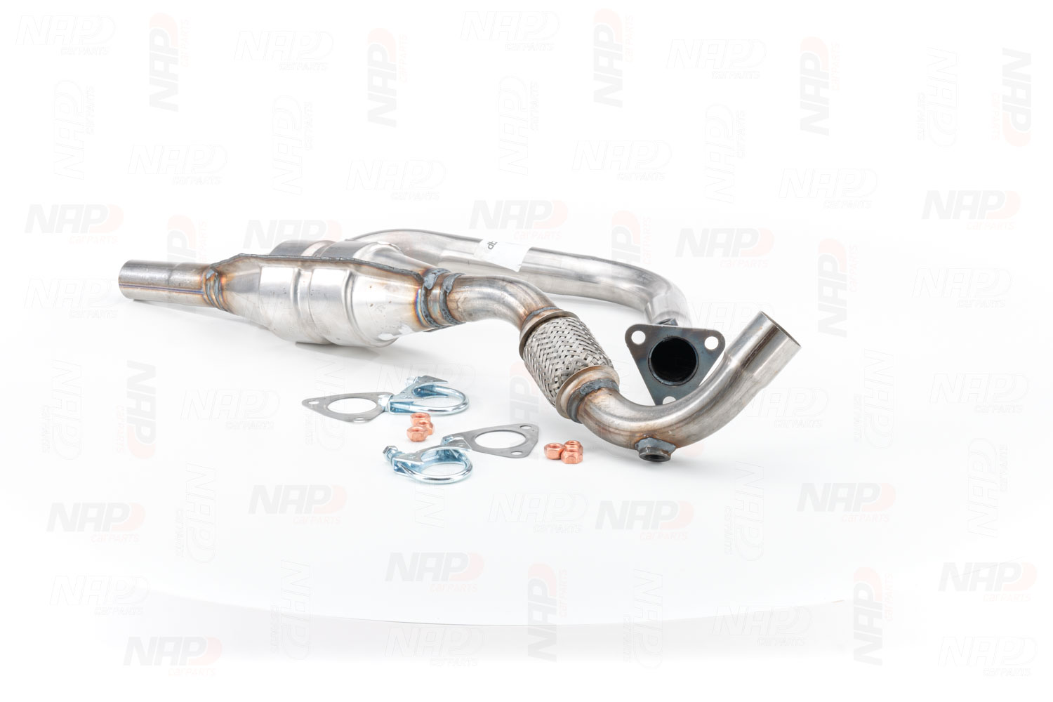 NAP carparts Katalysator VW,SEAT CAK10807 6K0253058GX,6K0253058HX,6K0253058MX 6N0131701AB von NAP carparts