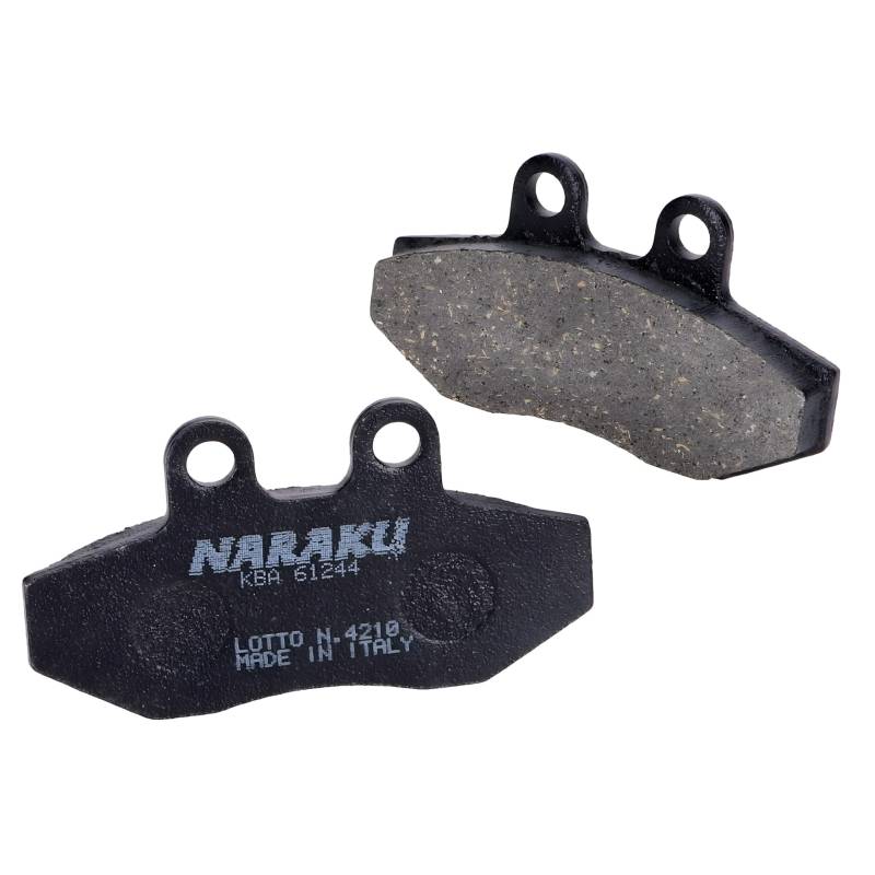 Bremsbeläge Naraku organisch für MBK Flame XC125, Yamaha Cygnus XC125 von NARAKU