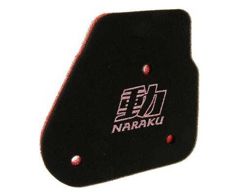 Luftfilter Einsatz Naraku Double Layer für Yamaha Jog 50 R AC von NARAKU