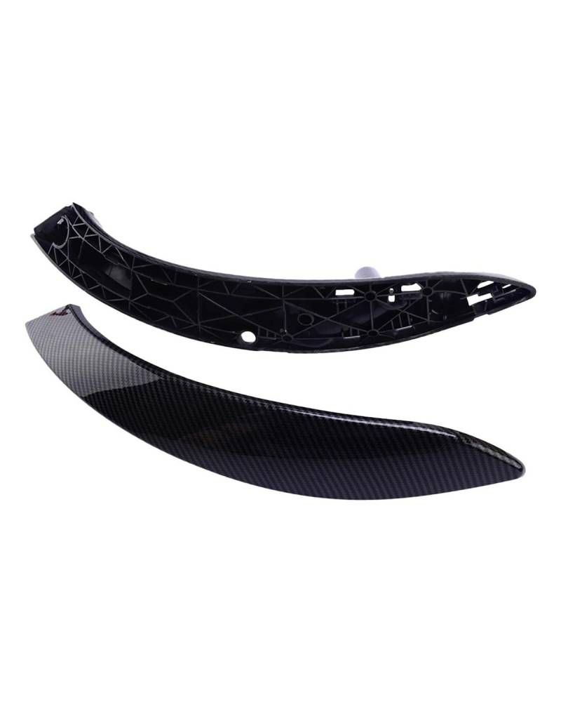 Auto-InnentüRgriff Für 3 4 Serie F30 F31 F32 F34 F35 F80 F83 Carbon Fiber Style Auto hinten rechts Innentür Pull Griff + Abdeckung Fit Innenseite des AutotüRgriffs von NASDGAKF