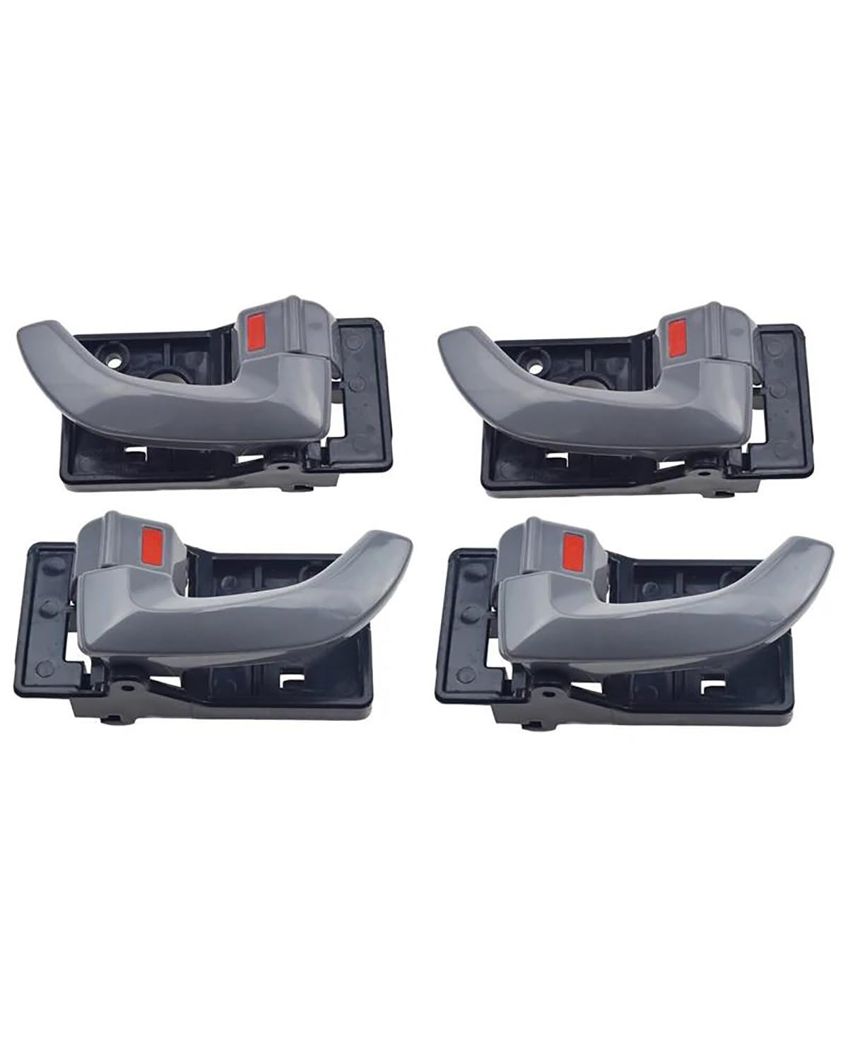 Auto-InnentüRgriff Für Hyundai Für Tucson 2009 2008 2007 2006 82620-2E000 1 Set Innen Vorne Hinten Links Rechts Türgriff 82610-2E000 Fit Innenseite des AutotüRgriffs von NASDGAKF