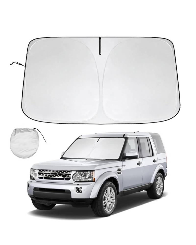 Autofenster Sonnenschutzrollos Für Land Für Rover Discovery L318 L319 L462 3 4 Windschutzscheibe Sonnenschutz Auto Sonnenschirm Faltbare Sonnenblende Auto-Fensterblenden von NASDGAKF