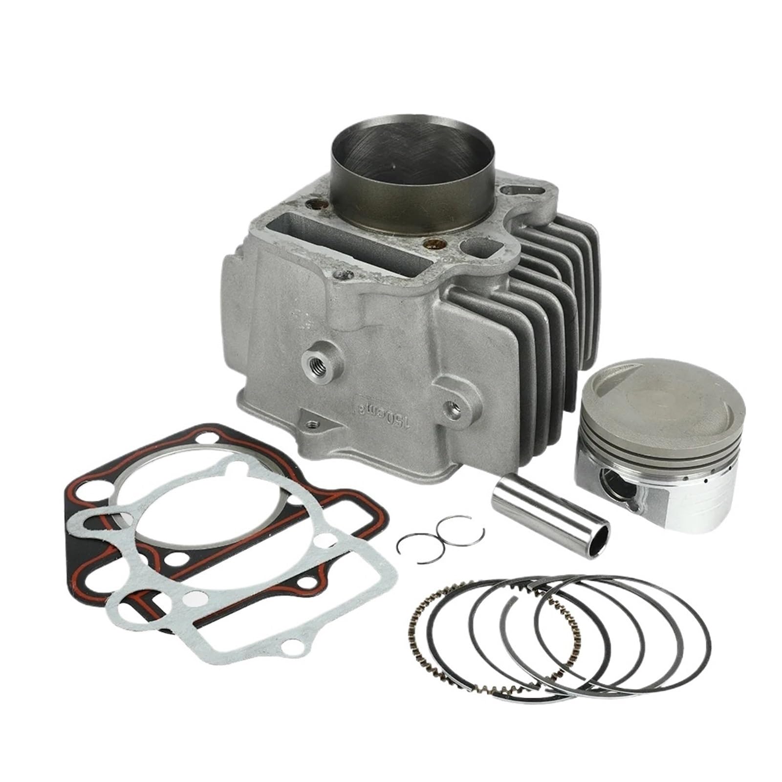 Horizontaler Motor 150 Dirt Pit Bike Teile 56,5 mm Kolben und Ringe Zylinderkörpersatz for Li-Fan LF150 150cc 1P56FMJ von NATUZORA