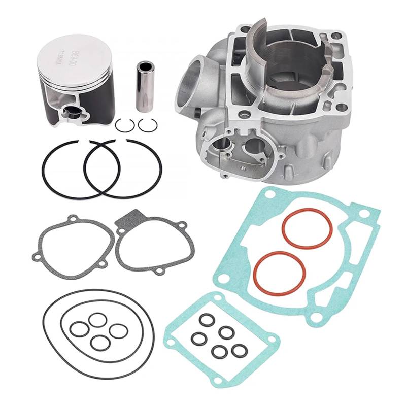 Motorrad 72mm Luft Zylinder Kolben Pleuel Dichtung Kit for KT * 300 for EX/C XC XCW XC-W TPI 300XC 300XCW for Husqvar TE300I(Cylinder Piston) von NATUZORA