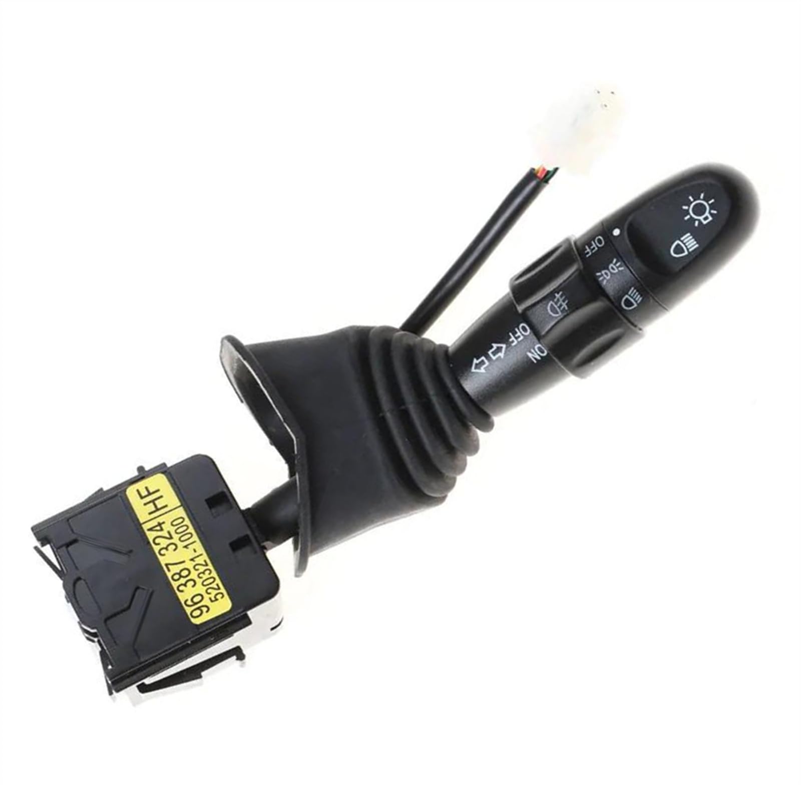 Auto-Lenksäulenschalter Kompatibel Mit Daewoo Für Nubira 96552842 Auto Lenksäule Schalter Wischer Blinker Scheinwerfer Dimmer Control Schalter 96387324 von NATWEE