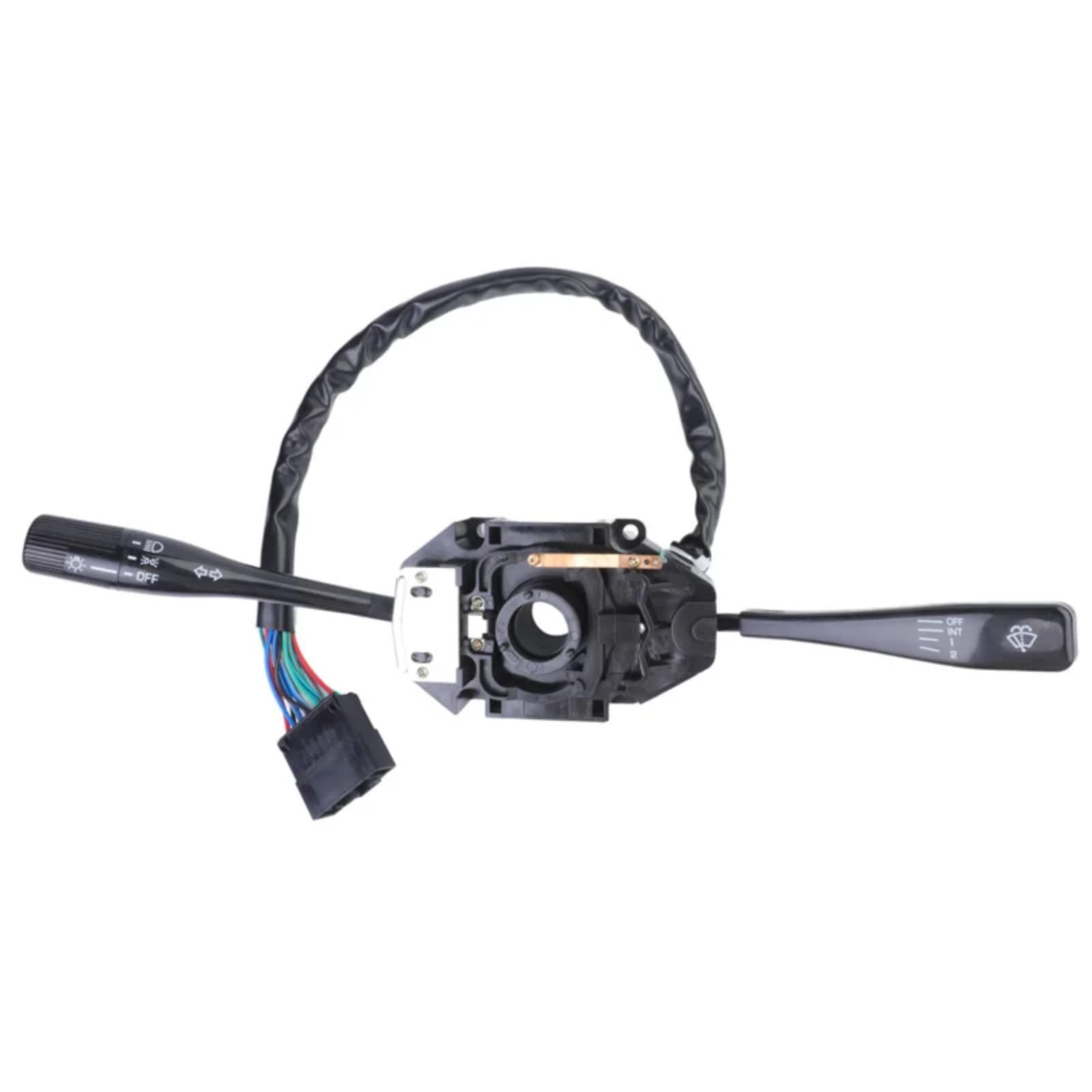 NATWEE Auto-Lenksäulenschalter Kompatibel Mit Mitsubishi Für L300 DE90 1987 1988 1989 1990 1991 1992 1993 1994 MB571632 Autoscheinwerfer-Blinkerschalter Blinker Licht Wischerschalter Hebel von NATWEE