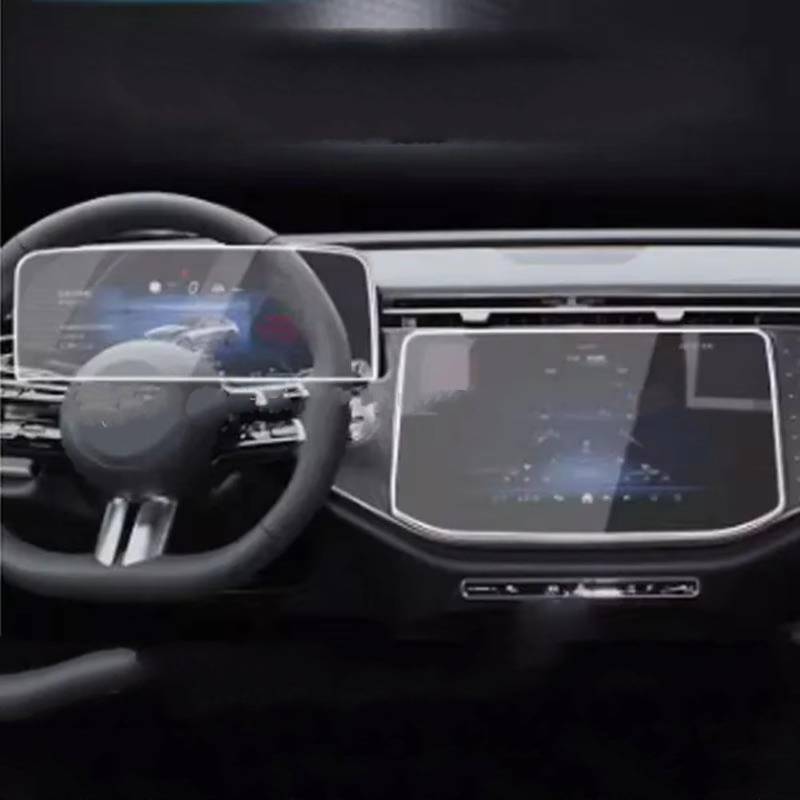 NATWEE Auto Navi-Schutzfolie Kompatibel Mit Benz Für E Class E300 2024, Auto-GPS-Navigation, Armaturenbrett, LCD-Displayschutz Aus Gehärtetem Glas von NATWEE